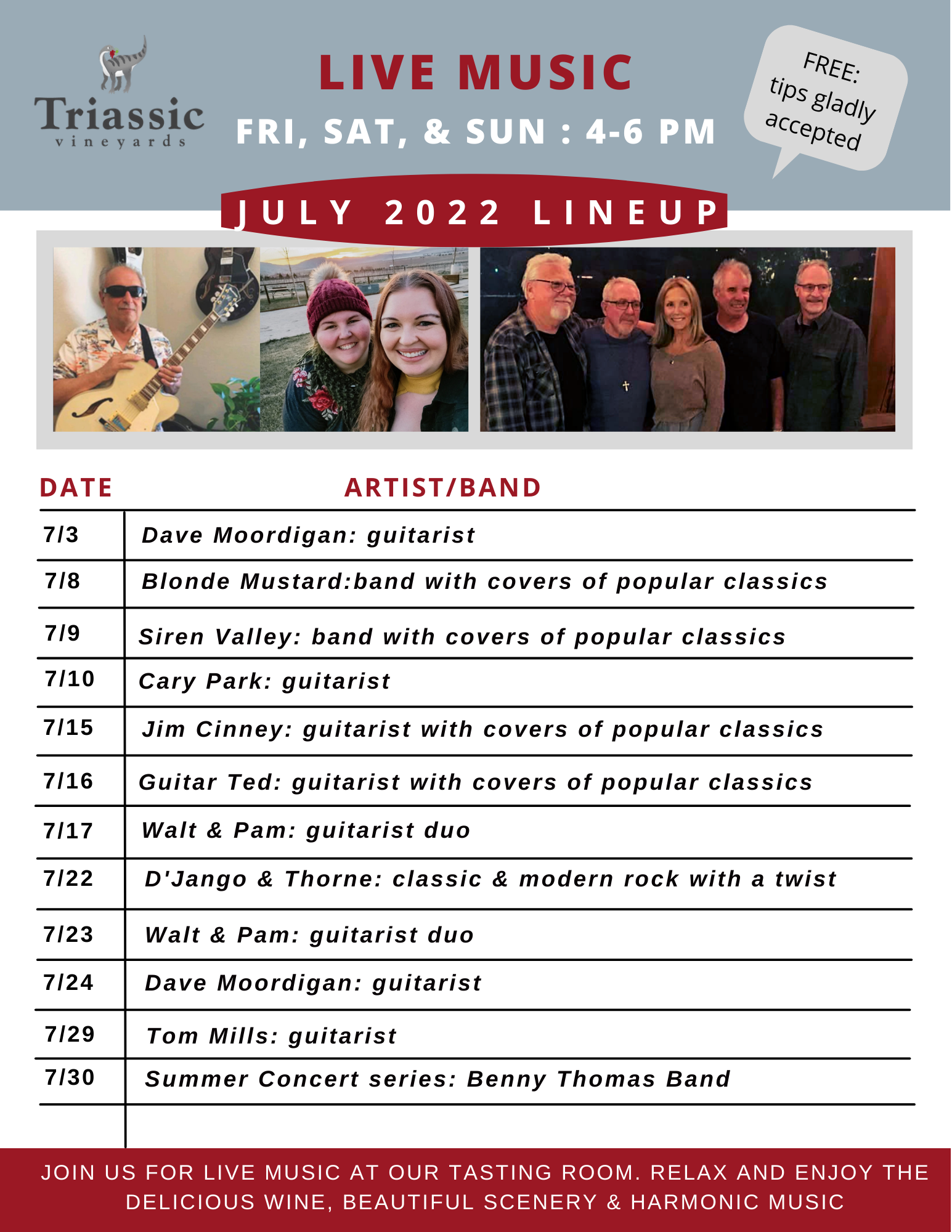 June 2022 Music Lineup (1)